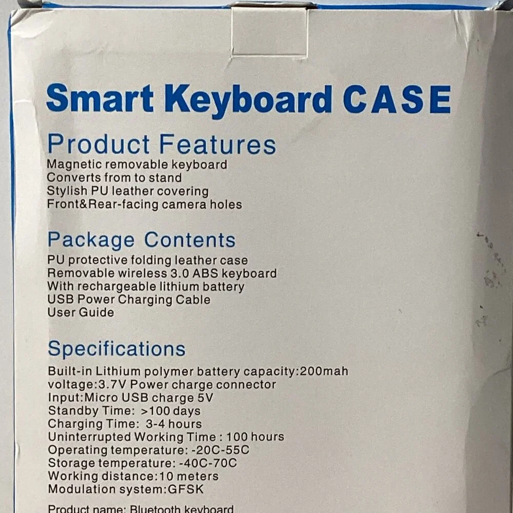 Smart Keyboard Case Samsung Galaxy Tab A9 8.7